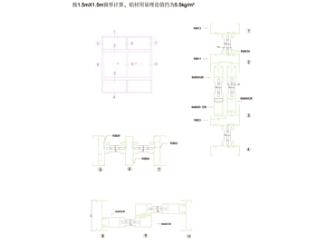 90R 推拉窗系列